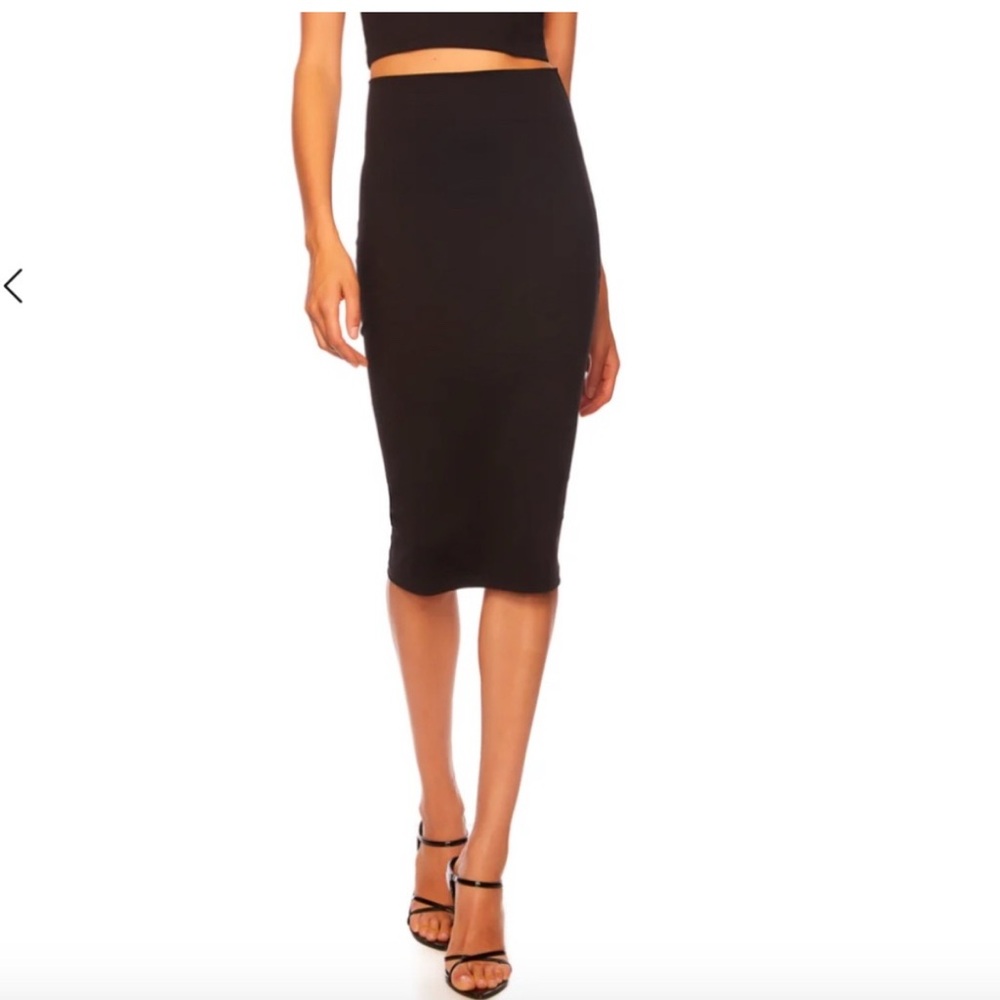 Leith Tube/Pencil Skirt, Black, EUC